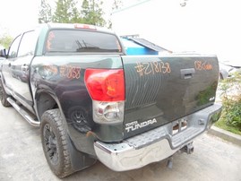 2008 TOYOTA TUNDRA SR5 GREEN DOUBLE CAB 5.7L AT 4WD Z18138